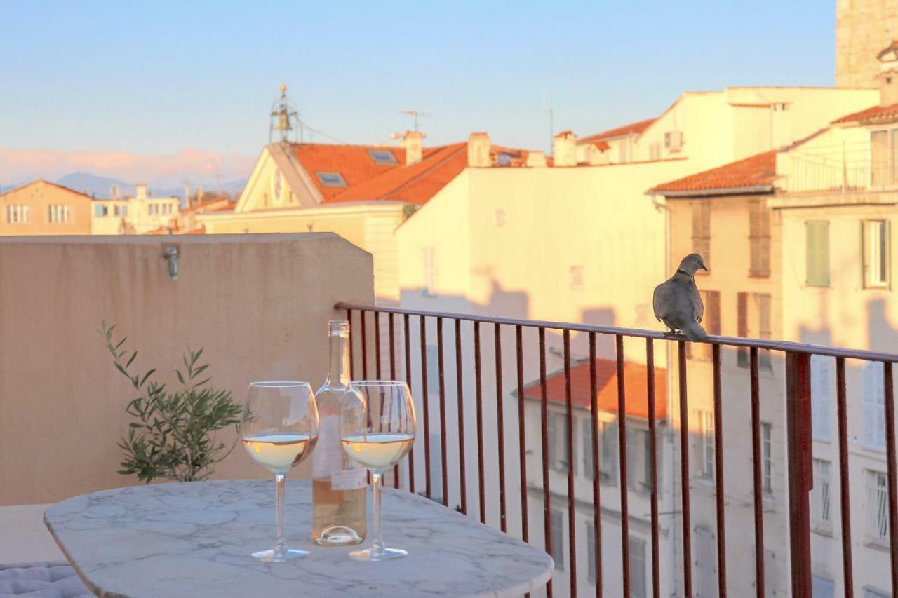 Clt - Unique Duplex & Terrace On The Provencal Market Antibes Exteriér fotografie